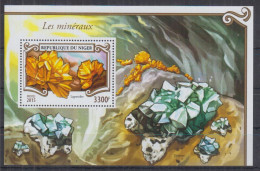 A13. Niger MNH 2015 Flora - Minerals - Minéraux