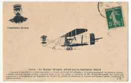 CPA - France - AVIATION - Le Biplan Wright Piloté Par Le Capitaine Etévé - ....-1914: Précurseurs