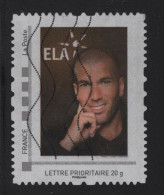 Timbre Personnalise Oblitere - Lettre Prioritaire 20g - ELA Zidane - Used Stamps