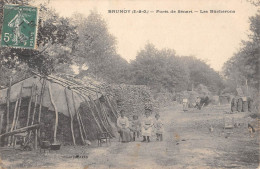 CPA 91 BRUNOY / FORET DE SENART / LES BUCHERONS / METIER - Brunoy