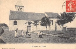 23-2555 : LES CLAYES. EGLISE. ENFANTS. JEU DE SAUTE-MOUTON - Les Clayes Sous Bois