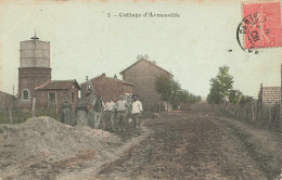 95 - VAL D'OISE - ARNOUVILLE - Cottage - Journaliers - Version Colorisée 1908 - Animation - 10364 - Arnouville Les Gonesses