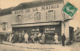 95 - VAL D'OISE - BOISSY-L'AILLERIE - Café De La Mairie - Animation -Généalogie COINTRELLE-GOUDEAU - Superbe - 10433 - Boissy-l'Aillerie