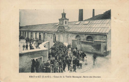 95 - VAL D'OISE - BRAY-ET-LÙ - Usine De La Vieille Montagne - Sortie Des Ouvriers - 10440 - Bray-et-Lû