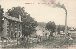 95 - VAL D'OISE - BRAY-ET-LÙ - Vue Sur La Gare Et L'Usine - Superbe - 10442 - Bray-et-Lû