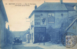 95 - VAL D'OISE - BUTRY - Carrefour De La Croix Rue De Parmain - épicerie-tabac - 10450 - Butry