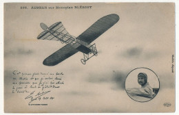CPA - FRANCE - AVIATION - AUBRUN Sur Monoplan Blériot - ....-1914: Précurseurs