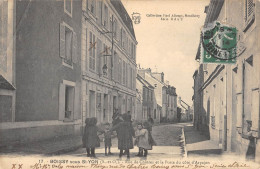 CPA 91 BOISSY SOUS SAINT YON / RUE DE CHATRES / POSTE DU COTE D'ARPAJON / Cliché Rare - Andere & Zonder Classificatie