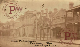 AUSTRALIA. TASMANIA. ZEEHAN. RUE PRINCIPALE. RPPC. FOTOGRAFICA. - Andere & Zonder Classificatie