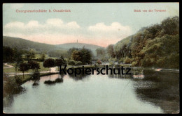 ALTE POSTKARTE GEORGSMARIENHÜTTE BLICK VON DER TERRASSE PANORAMA Ansichtskarte AK Cpa Postcard - Georgsmarienhuette