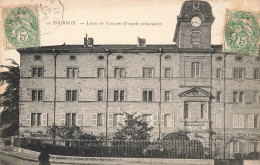 Tournon * Façade Principale Du Lycée De Garçons * école - Tournon