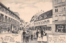 Allemagne - LÖRRACH - Turmstrasse - Précurseur Voyagé (voir Les 2 Scans) - Loerrach