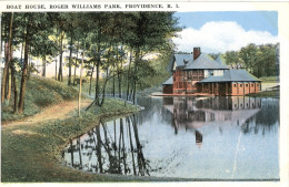 RHODE ISLAND PROVIDENCE BOAT HOUSE ROGER WILLIAMS PARK - Providence