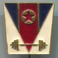 Weightlifting Gewichtheben - North Korea Federation Association, Vintage Pin, Badge, Abzeichen - Halterofilia