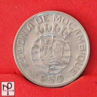 MOZAMBIQUE 2,5 ESCUDOS 1950  *** SILVER *** KM# 78 (Nº53813) - Mozambique