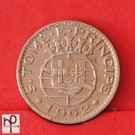 SAINT THOMAS Y PRINCIPE 1 ESCUDO 1962 KM# 18 (Nº53816) - Sao Tome En Principe