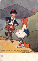 HUMOUR - Danseur écossais Séduit Une Rouquine - Carte Postale Ancienne - Humor