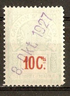 Suisse 1927 - Fiscaux -  St-Gallen 10 Cent. - Fiscale Zegels