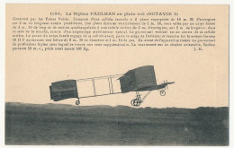CPA - FRANCE - AVIATION - Le Biplan PAULHAN En Plein Vol (Octavie 3) - ....-1914: Voorlopers