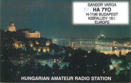 Radio Amateur QSL Card Hungarian Amateur Sandor Varga HA7YO - Radio Amateur