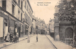 94-ARCEUIL-CACHAN-  RUE EMILE RASPAIL - Arcueil