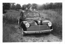 Automobile Ancienne De Marque PEUGEOT 203 Peugeot * Auto Voiture Transport * Photo 9x6.2cm - Toerisme