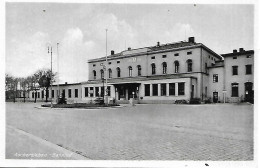 1940/45 - Aschersleben  BAHNHOF ,   Gute Zustand, 2 Scan - Aschersleben