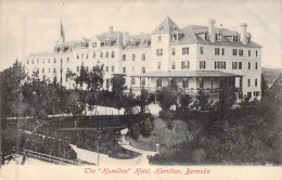 ROYAUME UNI - The Hamilton - Hotel Hamilton Bermuda - Carte Postale Ancienne - Autres & Non Classés