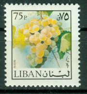 Bm Lebanon 1973 MiNr 1162 MNH | Grapes - Lebanon