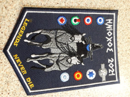 Official Patch F-4 Phantom  Of The Multinational Aerial Combat Exercise Iniochos 2021 From Hellenic Air Force - Aviazione