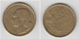 20 FRS 1952 - TTB - 20 Francs