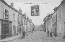 CPA 91 ETRECHY / LA GRANDE RUE / BOULANGERIE - Etrechy