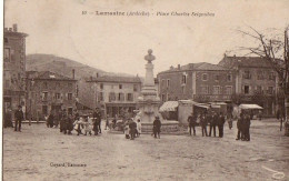 Lamastre -  Place Charles Seignobos - Gayard - Lamastre