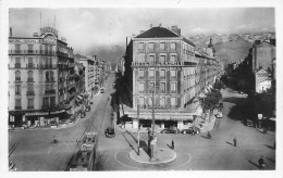 Grenoble * La Place De La Gare Et Les Alpes * Hôtel Restaurant De Savoie - Grenoble