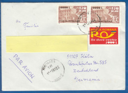 Rumänien; Brief Infla 2003; Timisoara; Romania - Storia Postale