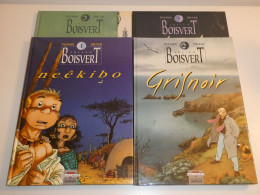 LOT EO JULIEN BOISVERT TOMES 1/2/3/4/ TBE - Lots De Plusieurs BD