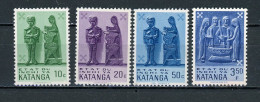 KATANGA : ART -  N° Yvert 52+53+54+57** - Katanga