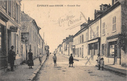 CPA 91 EPINAY SUR ORGE / GRANDE RUE - Epinay-sur-Orge