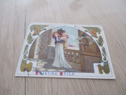 P85 Chromo Ancien LU Lefevre Utile Roméo Et Juliette Illustré Par Bussière - Lu