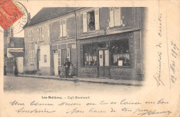 CPA 91 LES MOLIERES / CAFE BOURSAULT - Other & Unclassified