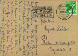 1948/1949, BERLINER BLOCKADE ; Rotaufdruck, Bedarf - Altri & Non Classificati