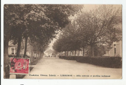 33 Libourne Fondation étienne Sabatié Allée Centrale Pavillon Isolement 1946 - Libourne