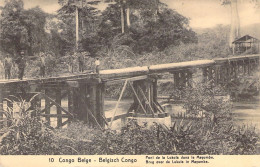 CONGO BELGE - Pont De La Lukula Dans Le Mayumbe - Carte Postale Ancienne - Congo Belge