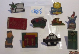 SUPER AFFAIRE A PRIX CASSE !!! LOT 1285 : Lot De 10 Pin's TOUS DIFFERENTS En Très Bon état Mais SANS Les Attaches - Lots