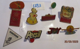 SUPER AFFAIRE A PRIX CASSE !!! LOT 1283 : Lot De 10 Pin's TOUS DIFFERENTS En Très Bon état Mais SANS Les Attaches - Lots