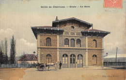 CPA 91 ORSAY / LA GARE / Cpa Toilée - Orsay