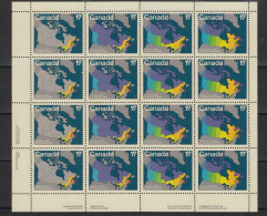 Canada 1981 Canada Day Sheetlet ** Mnh (58568) - Feuilles Complètes Et Multiples