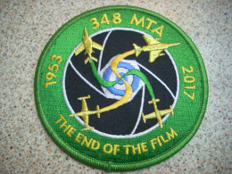 Official Patch HAF 348 MTA 1953-2017 'The End Of The Film From Hellenic Air Force - Aviazione