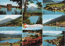 Österreich, Kärnten, Faakersee, Klopeiner See, Kärntner Seen, Ossiacher See, Faaker See,...gebraucht 1990 - Faakersee-Orte