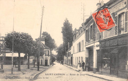 CPA 91 SAINT CHERON / ROUTE DE JOUY - Saint Cheron